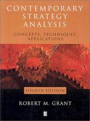 Contemporary strategy analysis : concepts, techniques, applications