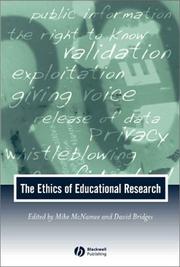 The ethics of educational research