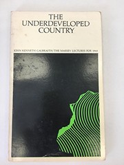 Cover of: The underdeveloped country.