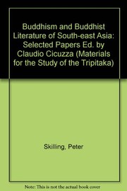 Cover of: Buddhism and Buddhist literature of South-East Asia: selected papers