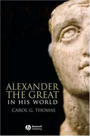 Cover of: Alexander the Great in His World (Blackwell Ancient Lives)