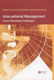 International management : cross-boundary challenges