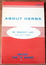 Cover of: About Herbs