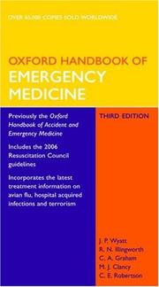 Cover of: Oxford Handbook of Emergency Medicine (Oxford Handbooks Series)