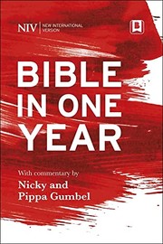 Cover of: NIV Bible in One Year with Daily Co