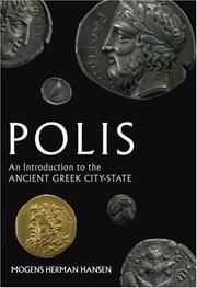 Cover of: Polis: An Introduction to the Ancient Greek City-State