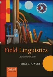 Cover of: Field Linguistics: A Beginner's Guide
