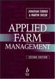 Cover of: Applied farm management