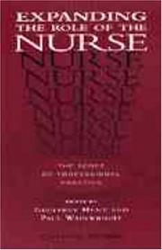 Expanding the role of the nurse : the scope of professional practice