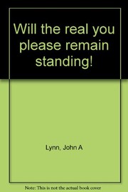 Cover of: Will the real you please remain standing!