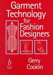 Cover of: Garment technology for fashion designers