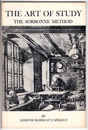 Cover of: The Art of Study: The Sorbonne Method