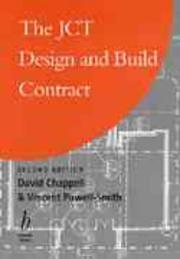 The JCT design and build contract