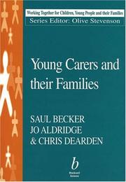Cover of: Young Carers and Their Families (Working Together for Children, Young People & Their Families S.)