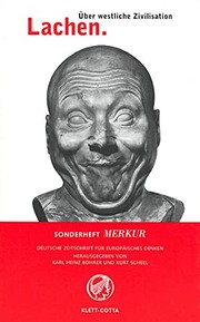 Cover of: Lachen: Über westliche Zivilisation (Merkur. [Special issue])