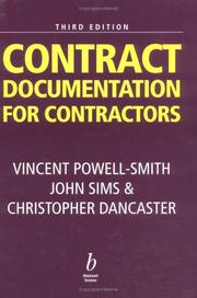 Contract documentation for contractors