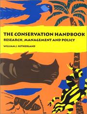 The conservation handbook : research, management and policy