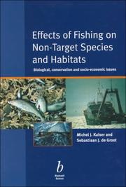 Effects of fishing on non-target species and habitats : biological, conservation and socio-economic issues