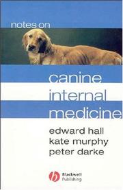 Cover of: Notes on Canine Internal Medicine (Notes on)