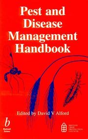 Pest and disease management handbook