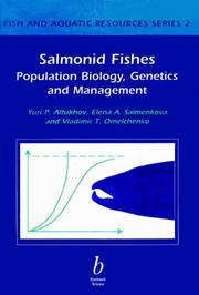 Salmonid fishes : population biology, genetics, and management