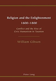 Religion and the Enlightenment 1600-1800 by William Gibson (unspecified)