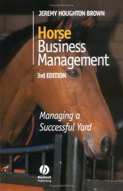 Horse business management : managing a successful yard