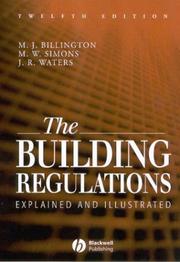 The building regulations : explained and illustrated