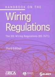 Handbook on the wiring regulations : based on BS7671: 2001