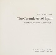 Cover of: The ceramic art of Japan: a handbook for collectors.