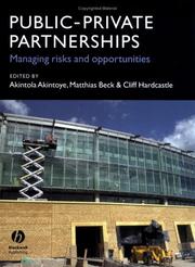 Public-private partnerships : managing risks and opportunities