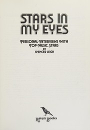 Cover of: Stars in my eyes: personal interviews with top music stars