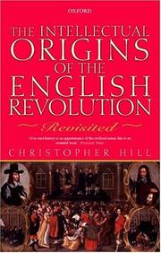 Cover of: Intellectual Origins of the English Revolution by Christopher Hill