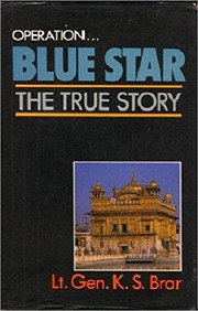 Cover of: Operation Blue Star by K. S. Brar