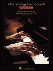Cover of: Intros, Endings and Turnarounds for Keyboard: Essential Phrases for Swing, Latin, Jazz Waltz, and Blues Styles