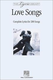 Cover of: The Lyric Library: Love Songs