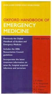 Cover of: Oxford Handbook of Emergency Medicine (Oxford Handbooks)