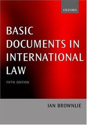 Basic documents in international law