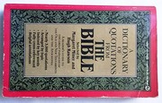 Cover of: A Dictionary of Quotations from the Bible (Signet)