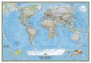 Cover of: National Geographic: World Map - Decorator Edition - Laminated Wall Map