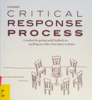 Cover of: Liz Lerman's critical response process by Liz Lerman