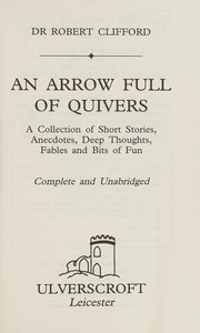 Cover of: An Arrow Full of Quivers
