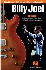 Cover of: Billy Joel - Guitar Chord Songbook: 6 inch. x 9 inch.