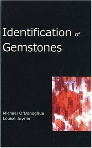 Cover of: Identification of Gemstones