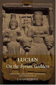 Lucian : on the Syrian goddess