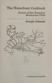 The waterfront cookbook by Joseph Orlando