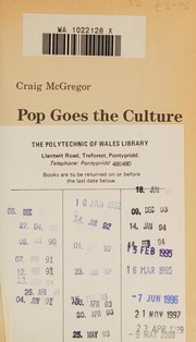 Cover of: Pop goes the culture by Craig McGregor