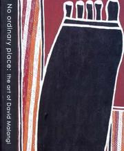 Cover of: No Ordinary Place: The Art Of David Malangi