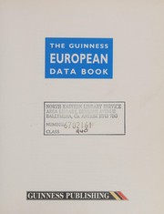 Cover of: The Guinness European Data Book