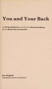 Cover of: You Are Your Back